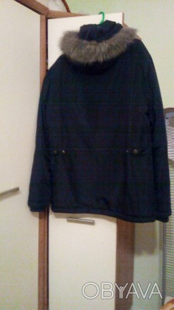 Куртка Парка мужская, бренд Мехх, зимняя, двойное утепление, с капюшоном