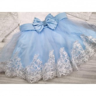 Шикарна вишукана сукня для справжніх маленьких принцес! Ваша маленька красуня бу. . фото 6