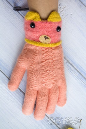 Детские перчатки Мишка
Яркие,теплые перчатки для девочек и мальчишек . Согреют р. . фото 1