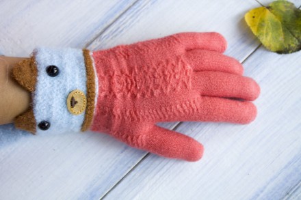 Детские перчатки Мишка
Яркие,теплые перчатки для девочек и мальчишек . Согреют р. . фото 4