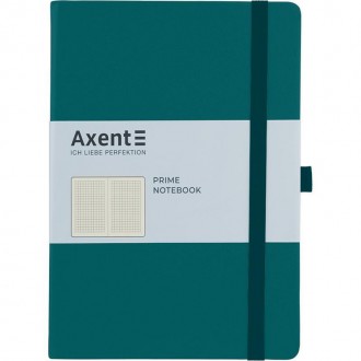 Книга записная Partner 145х210мм 96л в клетку Малахитовый Axent. Киев. фото 1 Книга записная Partner 145х210мм 96л в клетку Малахитовый Axent. Киев. фото 1