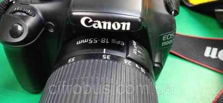 Любительская зеркальная фотокамера; байонет Canon EF/EF-S; матрица 12.6 МП (APS-. . фото 2