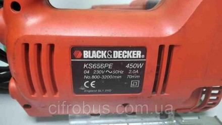 Электролобзик Black & Decker KS656PE
Внимание! Комиссионный товар. Уточняйте нал. . фото 4