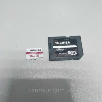 MicroSD 16gb + adapter - - компактное электронное запоминающее устройство, испол. . фото 3