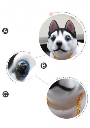 Игрушечная собачка на торпеду преданно смотрит на Вас и одобрительно кивает голо. . фото 4