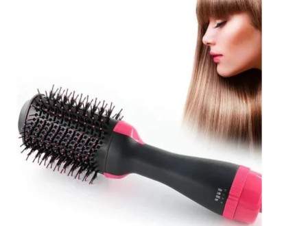 Функциональный фен-щетка One Step Hair Dryer & Styler, Cтайлер для укладки волос. . фото 4