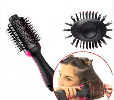 Функциональный фен-щетка One Step Hair Dryer & Styler, Cтайлер для укладки волос. . фото 3