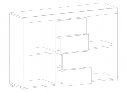 Стенка Неон-2 Мебель Сервис - удобная и практичная мебель, характеризующаяся сти. . фото 7