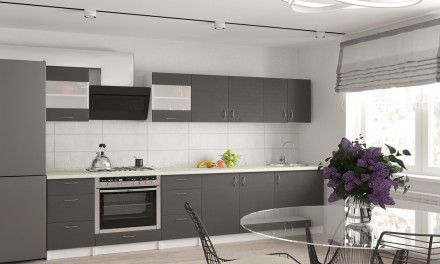 Кухня Элис 4 Феникс - удобная и современная мебель, способная сделать помещение . . фото 5