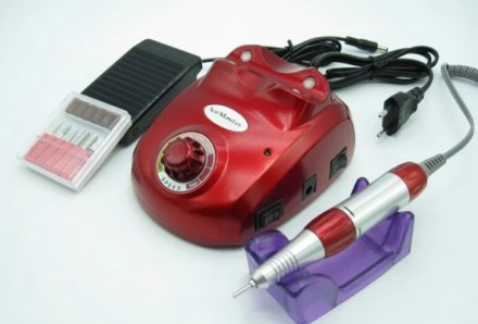 Аппарат для маникюра и педикюра Nail Drill ZS-603 PRO RED станет незаменимым пом. . фото 6