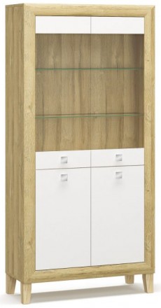Шкаф витрина 2В2Д Далия Мебель Сервис - удобная и практичная мебель, характеризу. . фото 2