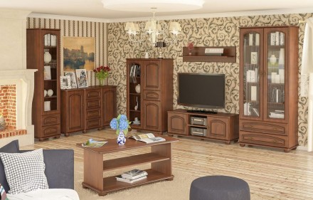 Гостиная Салма Мебель Сервис - удобная и практичная мебель, характеризующаяся ст. . фото 2