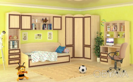  Детская Дисней 1 Мебель Сервис - удобная и практичная мебель, характеризующаяся. . фото 1
