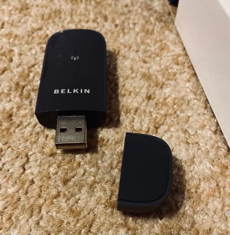 USB WI-FI адаптер Belkin Wireless adapter N150 (F7D1101)

Состояние идеальное,. . фото 7