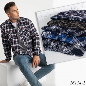 Рубашка мужская фланелевая теплая, есть большие размеры, высокого качества MNT 4. Дніпро. фото 1