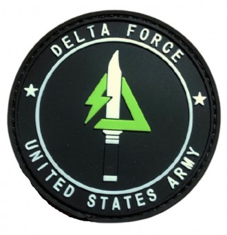 
Патч ПХВ на липучке Delta force
	
	
	
	
 Нашивка-патч Delta force изготовлены и. . фото 2