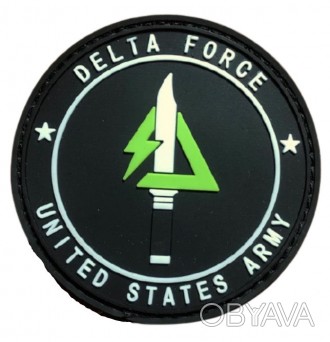 
Патч ПХВ на липучке Delta force
	
	
	
	
 Нашивка-патч Delta force изготовлены и. . фото 1