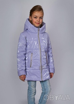 Демісезонна куртка на дівчинку "Міра" Яскрава, ошатна куртка на дівчинку, вигото. . фото 1
