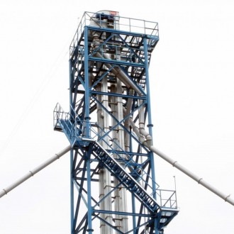 Монтаж норії одинарної зі стрічкою шириною 200 мм, тип ІІ-50, висота 60 м. Кропивницький. фото 1 Монтаж норії одинарної зі стрічкою шириною 200 мм, тип ІІ-50, висота 60 м. Кропивницький. фото 1