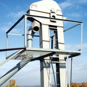 Монтаж норії одинарної зі стрічкою шириною 200 мм, тип ІІ-50, висота 30 м. Кропивницький. фото 1 Монтаж норії одинарної зі стрічкою шириною 200 мм, тип ІІ-50, висота 30 м. Кропивницький. фото 1