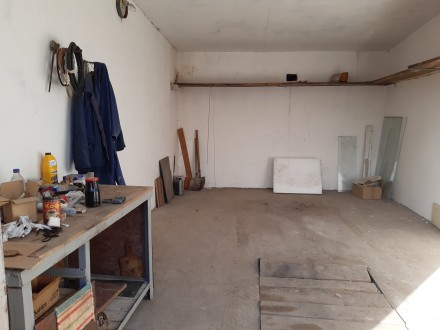 Кирпичный гараж с ямой, оштукатуренный внутри. ХБК. фото 3