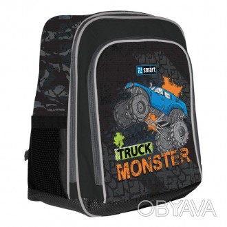 Рюкзак школьный SMART H-55 Monster Truck, черный
В интернет-магазине "Дитинство". . фото 1