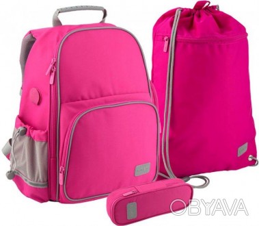 Набор рюкзак + пенал + сумка для обуви Kite 702-1 Smart роз
В интернет-магазине . . фото 1