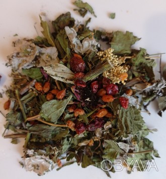 Травяно-ягідний карпатський чай "Імунний"
склад:
ТРАВИ: ехінацея трава з цвітом,. . фото 1