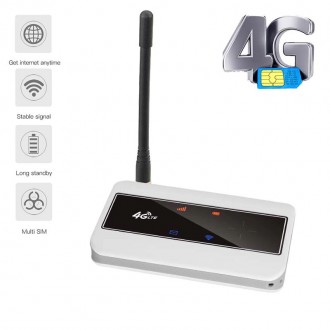 4G LTE мини роутер автономный WiFi с SIM картой TianJie CF-904G, 150 Мбит/с, раз. . фото 3