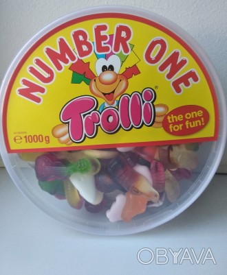 Желейные конфеты Тролли Trolli ассорти 1 кг. Германия. Цена 170 грн

Доставка . . фото 1