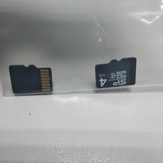 MicroSD 4Gb - компактное электронное запоминающее устройство, используемое для х. . фото 2