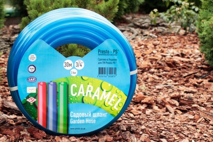 Особенности Шланг поливочный Presto-PS Caramel (CAR B-3/4 50) диаметром 19 мм (3. . фото 3