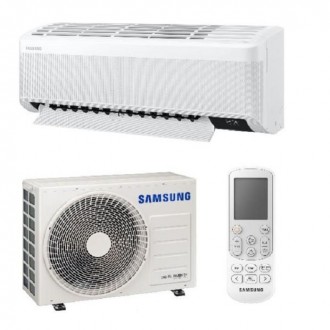 Настенный кондиционер SAMSUNG GEO WindFree AR18BXFAMWKNUA Wi-Fi R32
Samsung AR18. . фото 2