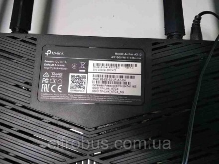 Tp-link Archer AX10
Частота работы Wi-Fi
5 ГГц + 2.4 ГГц (двухдиапазонный)
Интер. . фото 5