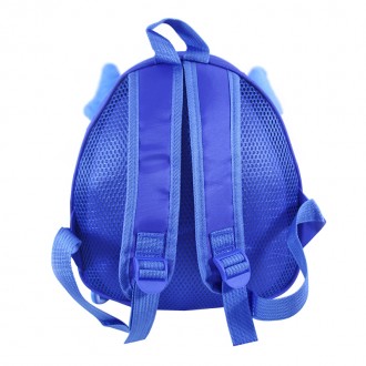 Детский рюкзак с твердым корпусом Cute Animals Lesko 2291 Слоник Синий. . фото 4