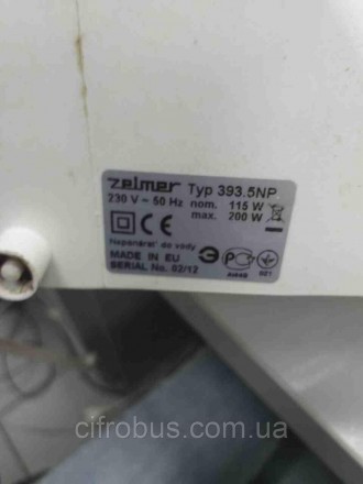 Слайсер Zelmer Doris 393.5 (ZFS0915G). Надежная ломтерезка компании Zelmer. Моде. . фото 3