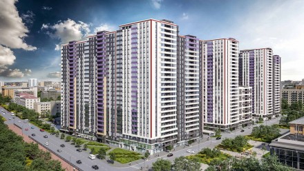 Готовый новострой ЖК Oklend 1 очередь окна во двор. Киев. фото 1 Готовый новострой ЖК Oklend 1 очередь окна во двор. Киев. фото 1