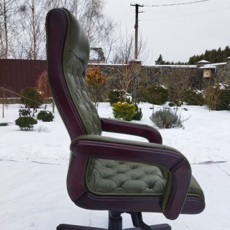 Нове шкіряне крісло ручної роботи.
Виконане з натуральної шкіри «люкс&raq. . фото 11