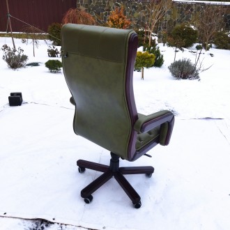 Нове шкіряне крісло ручної роботи.
Виконане з натуральної шкіри «люкс&raq. . фото 10