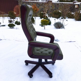Нове шкіряне крісло ручної роботи.
Виконане з натуральної шкіри «люкс&raq. . фото 12
