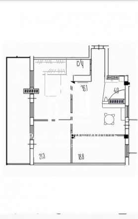 Количество комнат: 3шт + кухня-студия
Площадь: 126 кв м, кухня: 36.1 кв м
Ремонт. Приморский. фото 7