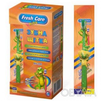 Зубная щетка "Fresh care" детская 12шт/уп 16см МH-2245. . фото 1