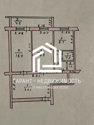 Уютная квартира с качественным ремонтом, мебелью и бытовой техникой в доме из кр. Киевский. фото 3