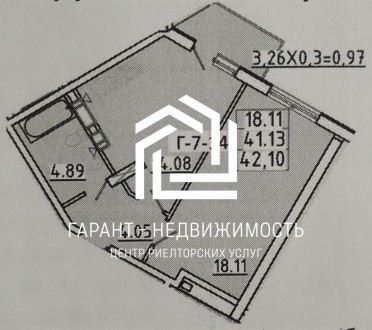 Продам однокомнатную квартиру в сданном доме ЖК Континент. Потрясающий вид из ок. Киевский. фото 4