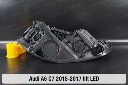 Новый корпус фары Audi A6 C7 LED (2014-2018) IV поколение рестайлинг левый.
В на. . фото 8