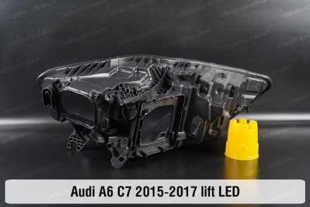 Новый корпус фары Audi A6 C7 LED (2014-2018) IV поколение рестайлинг левый.
В на. . фото 9