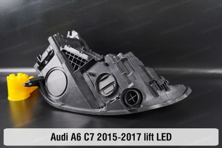 Новый корпус фары Audi A6 C7 LED (2014-2018) IV поколение рестайлинг левый.
В на. . фото 10