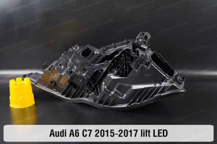 Новый корпус фары Audi A6 C7 LED (2014-2018) IV поколение рестайлинг левый.
В на. . фото 5