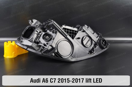 Новый корпус фары Audi A6 C7 LED (2014-2018) IV поколение рестайлинг левый.
В на. . фото 11