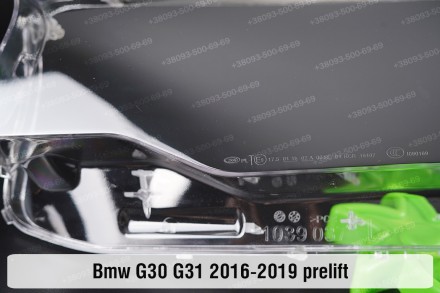 Стекло на фару BMW 5 G30 G31 (2016-2020) VII поколение дорестайлинг левое.
В нал. . фото 5